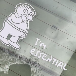 I'm Essential Vinyl Decal/car Decal/laptop Decal - Etsy