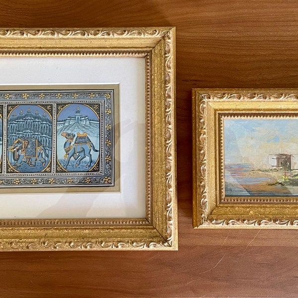 Custom Frame Made to Order Antique/ Decorative Looking Gold - Etsy