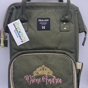 Personalized Camouflage Diaper Bag Backpack – Monogram Maiden
