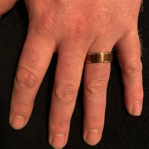 Mens Wedding Band, Brown Coffee Tungsten Ring, Mens Ring, Wedding Ring, Wedding Band Men, Anniversary Ring, Tungsten Ring