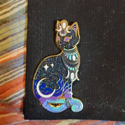 Cosmic Kitty Pin - Etsy