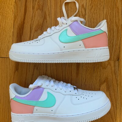 colorblock air force ones