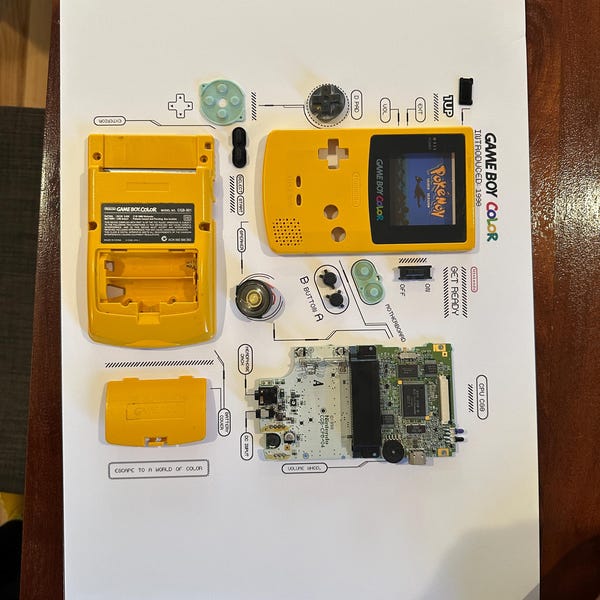 Download Disassembled Nintendo Game Boy Color GBC Disassembled Game ...