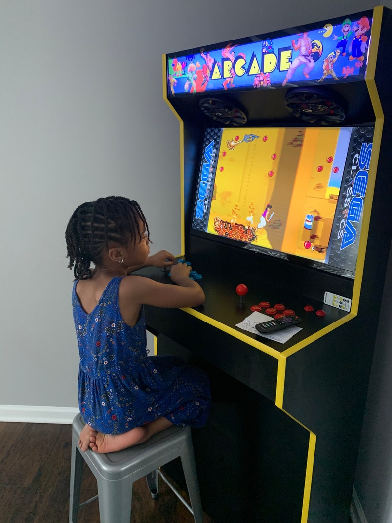 Arcade setup shared by Tanesha Flowers
