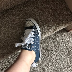 bedazzled converse
