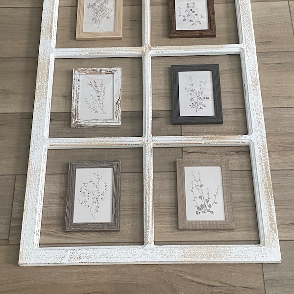 Vintage Botanical Prints Gallery Wall Set of 8, Vintage Neutral ...