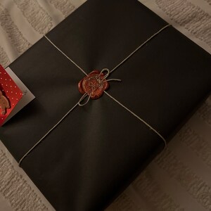 Matte black wrapping paper deals