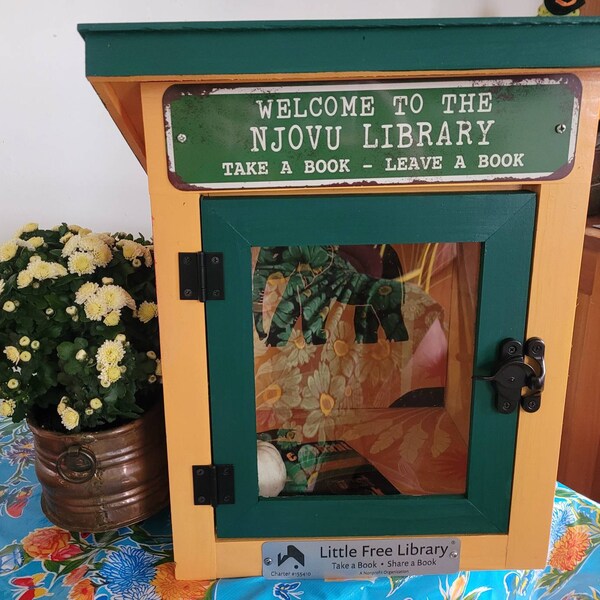 Custom Text Library Sign - Personalized Reading Community Share Library ...