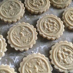 Woodland Forest Animals springerle cookie mold by anis-paradies 3027