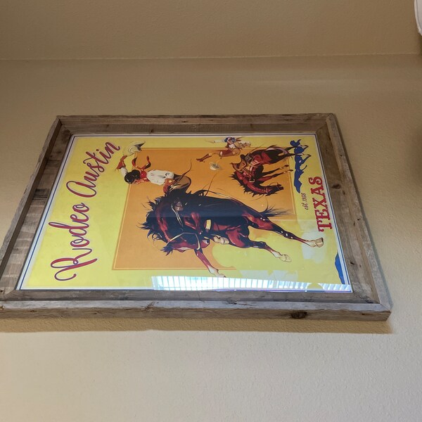 Cowgirl Print Rodeo Austin Texas Cowgirl Poster Vintage Print 18x24 - Etsy