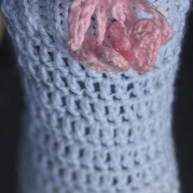 かぎ針編みのアームウォーマー（黒と白） - Etsy 日本