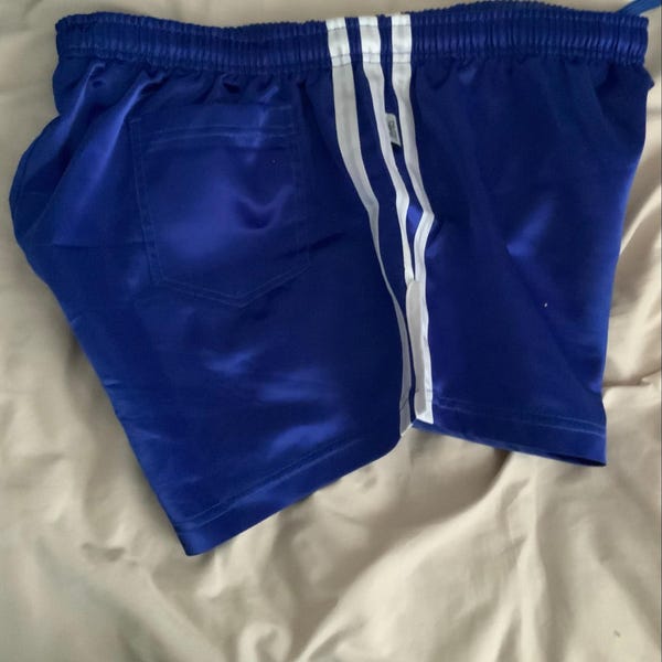 Vintage Sport Chic Baseball Shorts