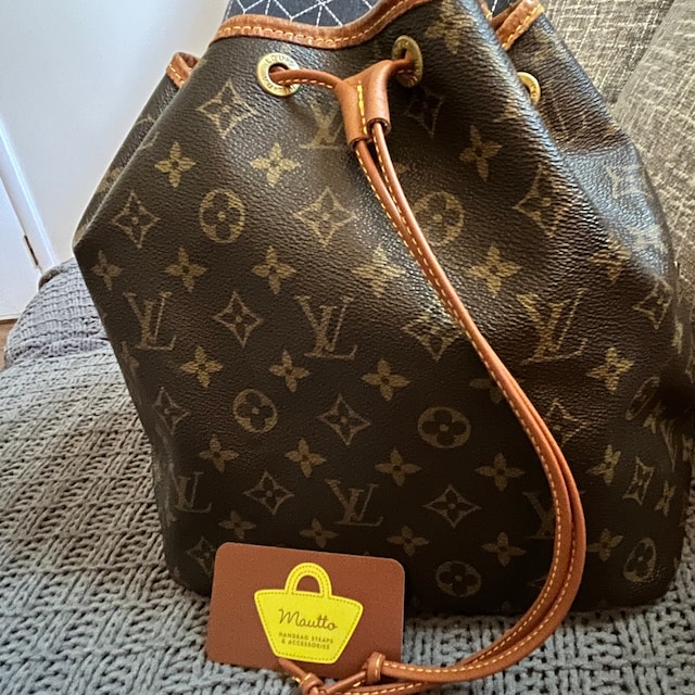 Louis Vuitton LV Drawstring Replacement With Cinch for Noe Bucket Bags and  More Genuine Leather Choose Color & Length 