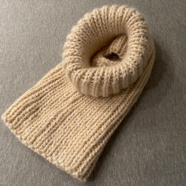 Mohair and Wool Mix Balaclava, Head Warmer, Fetish Balaclava