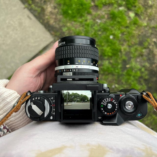 3D Printed Nikon F3 Waist Level Viewfinder W/ Magnifier –DW3 WLVF