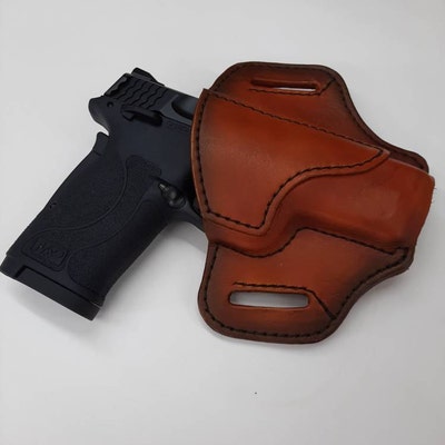 Smith Wesson Bodyguard 380 Leather Holster PATTERN Avenger Style OWB - Etsy