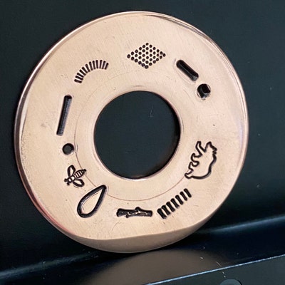 6mm Mama Penguin Design Metal Stamping Tool - Jewelry Making Punch Stamp For Stainless Steel