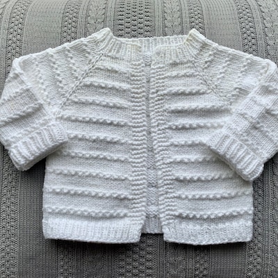 Emma Cardigan Knitting Pattern, English - Etsy