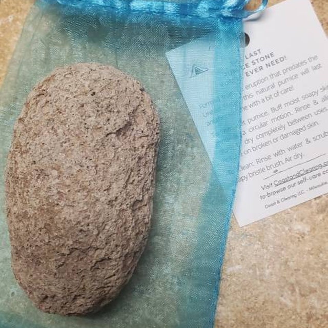 Natural Mt. Shasta Pumice Stone, Multiple Sizes - for Pedicures