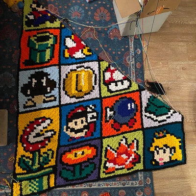 Gaming Print Pattern Blanket