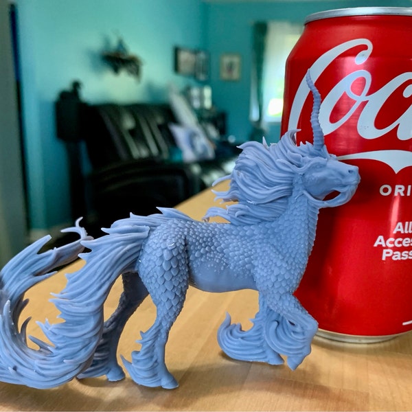Huge Ki-rin Celestial 3D Resin Printed 28mm Miniature Dungeons and ...
