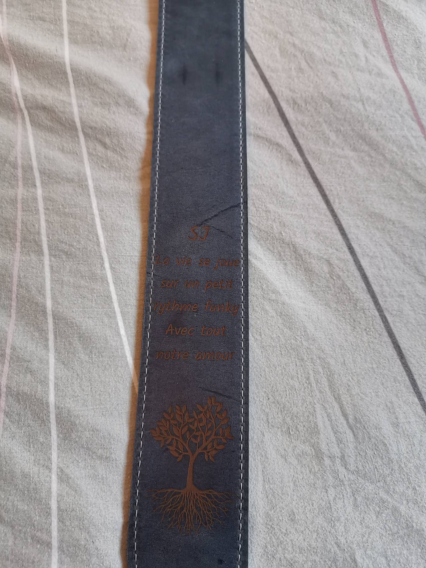 Guitar Strap, Personalized guitar strap, Father&#39;s Day, Anniversary gift, Leather strap, Gift for him, Graduation Gift, Accessories for Men