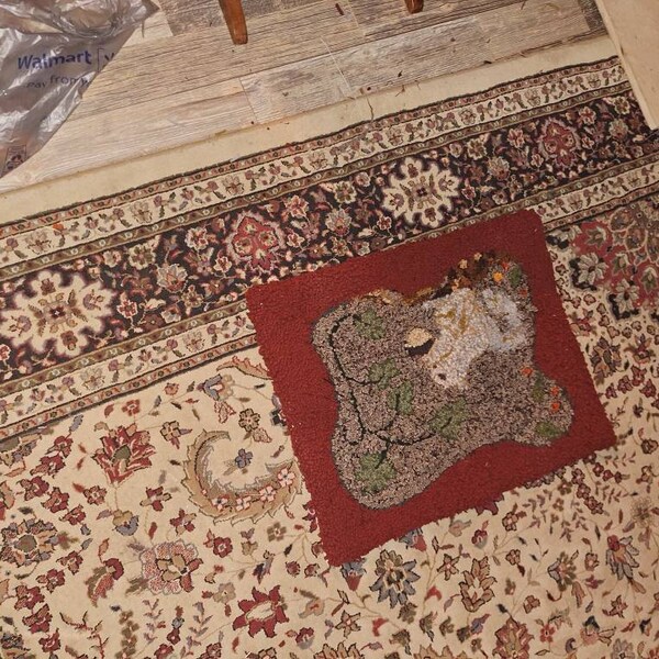 Blue Grab Bag, 100 #4 Blues Texture Bundle Rug Hooking Strips, Hand ...