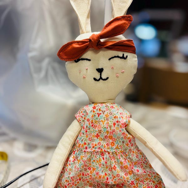Bunny PDF Sewing Pattern and Tutorial - Etsy