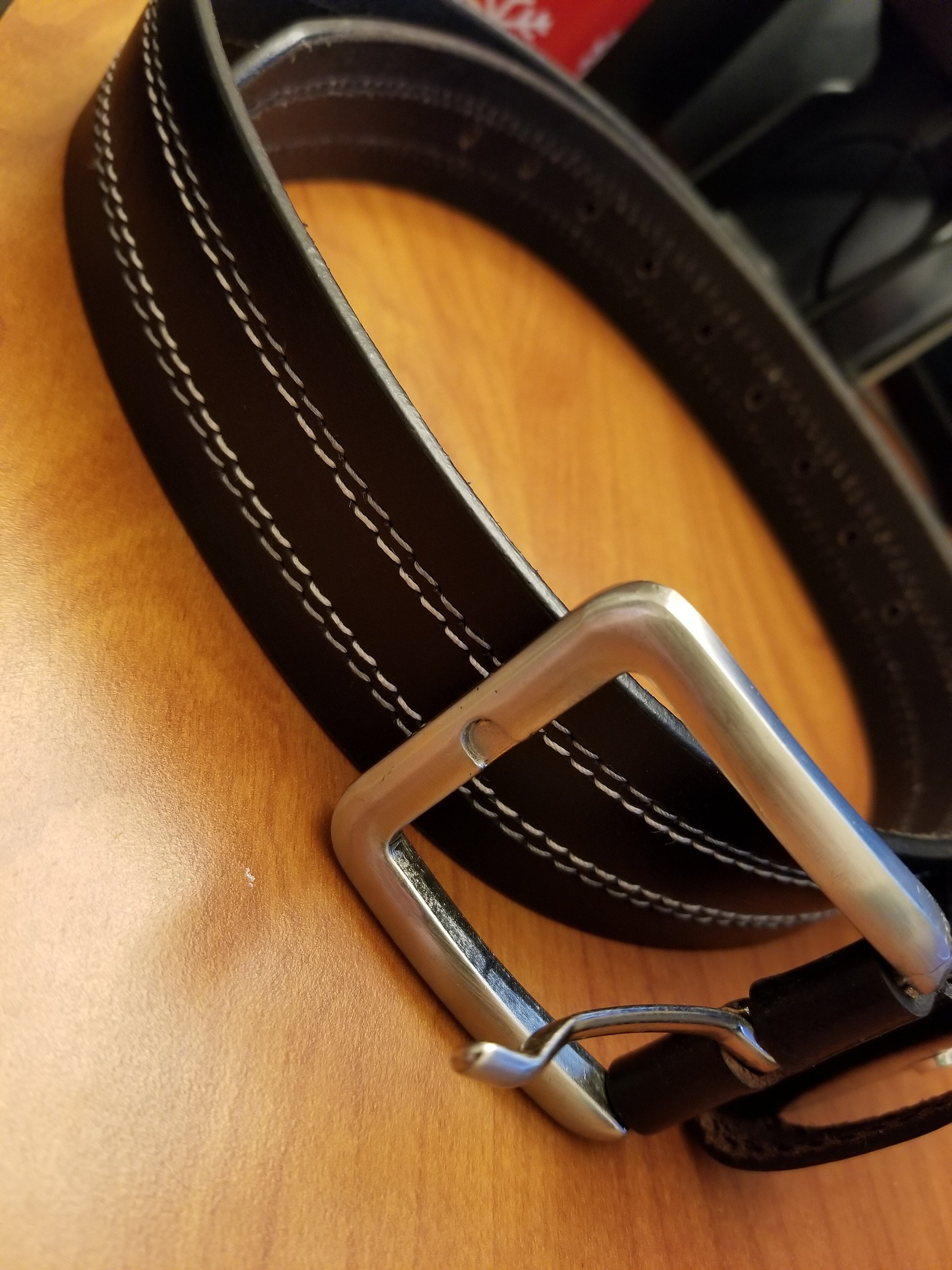 100% FULL GRAIN Leather Belts Mens Casual Dress Jeans Belt Black Brown Trouser, classic made in US Stock