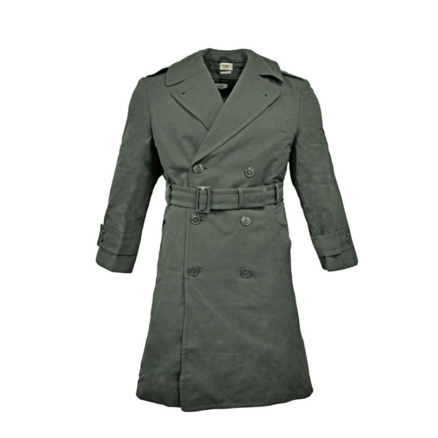 NEW Surplus-us Gov Issue Overcoat AG44 Wool Gabardine Lined