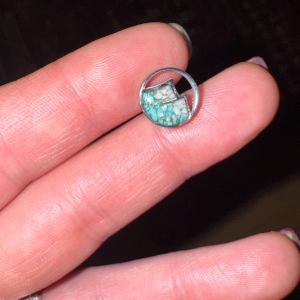 Natural Turquoise Earrings main image 1