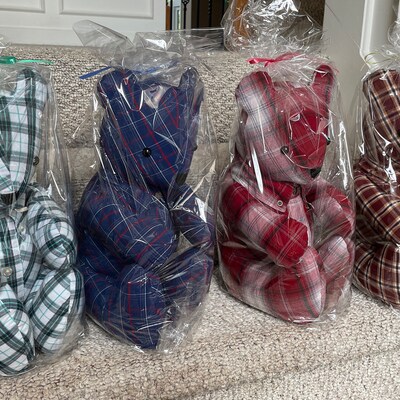 necktie teddy bears