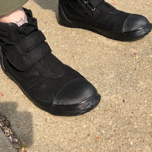 Fugu Ka-ni Cool Japanese Boots VEGAN Black UNISEX - Etsy