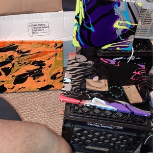Lavell added a photo of their purchase