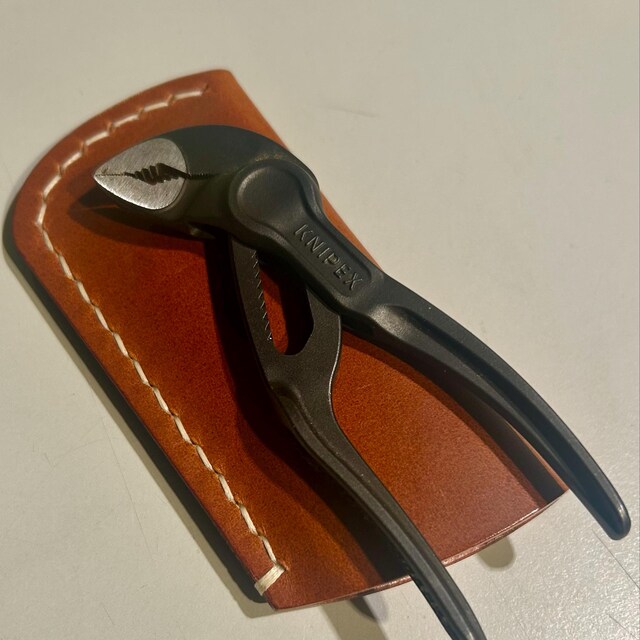KNIPEX XS, Cobra 125, Cobra 150 Mini Pliers Leather Sheath