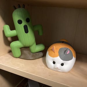 ファイナルファンタジーXIV ファットキャット 貯金箱 10個セット まとめ売り ファットキャットバンク - 手描きの FFXIV デスクバディ & 貯金箱