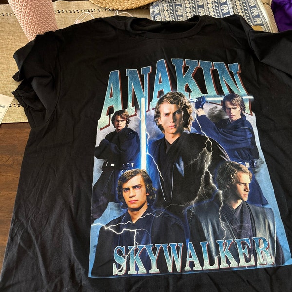 Anakin Skywalker Shirt Anakin Skywalker T-shirt Cotton - Etsy