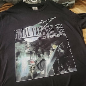 Vintage Inspired Final Fantasy 7 Shirt - Cloud Strife