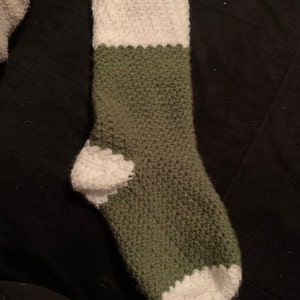 North Pole Christmas Stockings Crochet Pattern. Oversized Stocking ...
