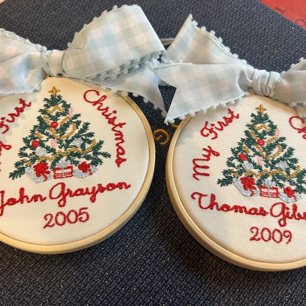 Child's First Christmas Ornaments Collection