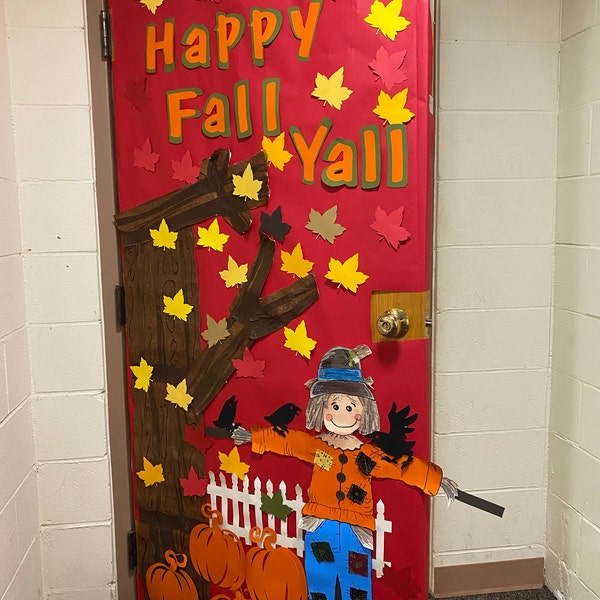 Teachers School Bulletin Board for Preschool Classroom/fall/ Autumn ...
