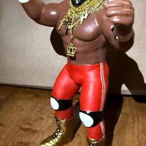 Mr. T Wrestlemania WWF LJN Inspired XOX Custom Rubber Type Full
