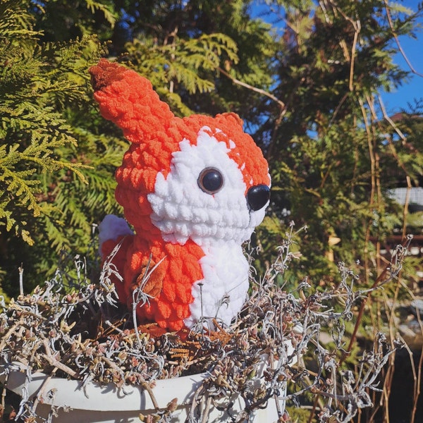 Fox No Sew Crochet Pattern, No Sew Amigurumi Crochet Patterns, Crochet ...
