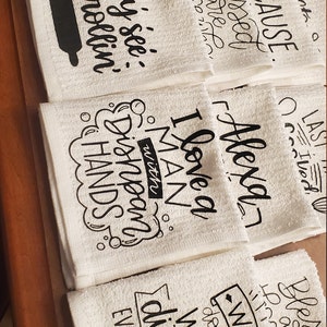 Funny Kitchen Towel SVG Bundle Graphic by Graphic Home · Creative Fabrica