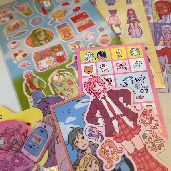 OOTD Sticker Sheet - Etsy