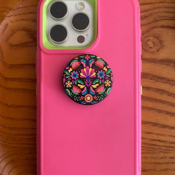 Sticker for Pop Socket Orange Tree Floral Skin Sticker Decal for Popcup ...