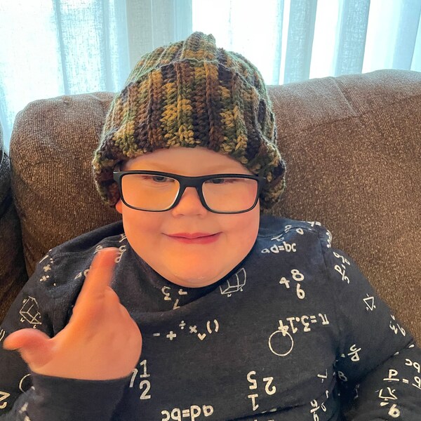 Easy Breezy Ribbed Beanie Crochet Pattern - PDF Digital Download ...