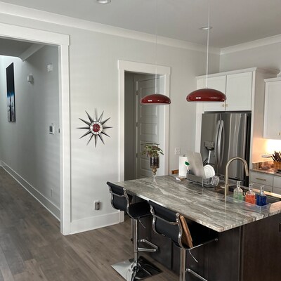 British Made 24 Inch Mid Century Style Starburst Clock by Royale 12 ...