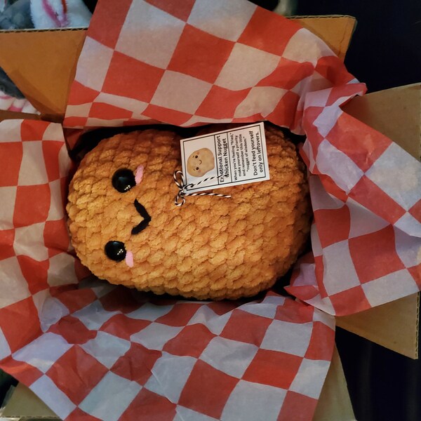 Crazy Chicken Lady Plush, Stuffed Toy Chicken, Rooster Plushie, Crochet ...