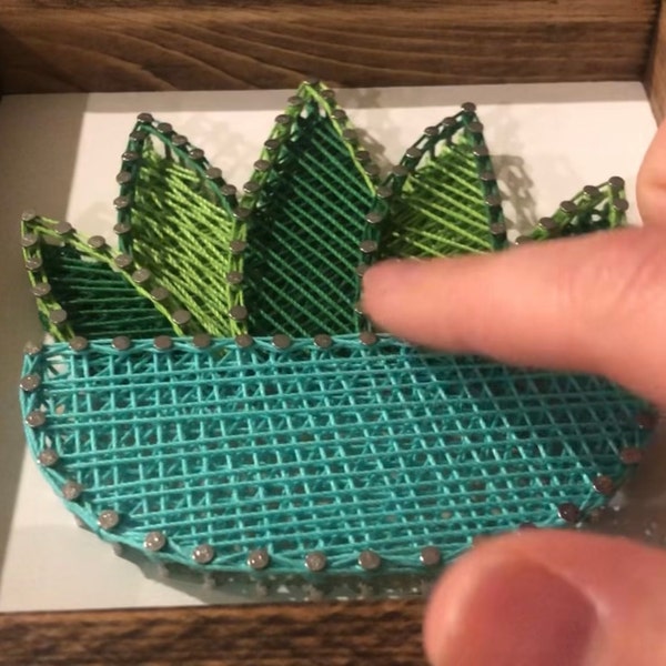 Sunflower String Art Sunflower Sign Hand Painted Sign Sunflower